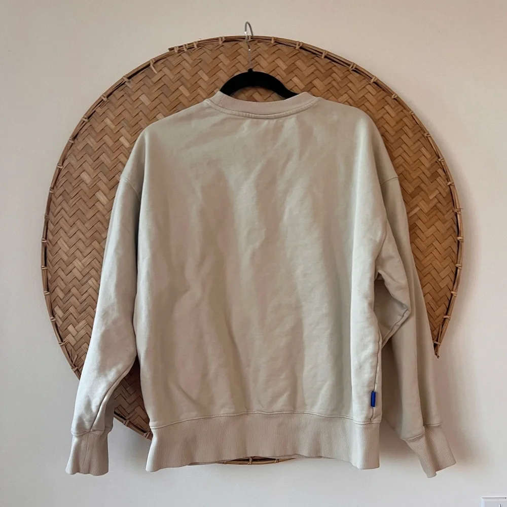 WASSUP HOUSE 3D EMBROIDERY BASIC LOGO SWEATSHIRT‎ SURF SKATER STYLE CALIFORNIA